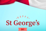 Picture of a St George's Day flag